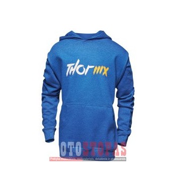 THOR džemperis FLEECE YTH MX PO ROYAL