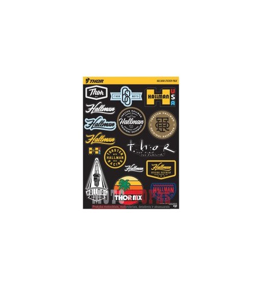 THOR-HALLMAN DECAL SHEET S20 HALLMAN