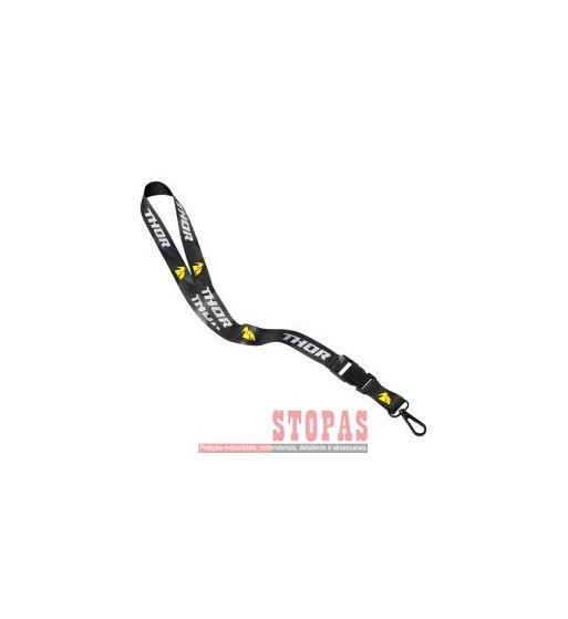 THOR LANYARD S17 BLACK/YELLOW