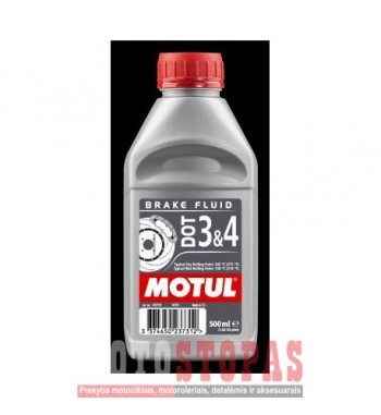 Stabdžių skystis MOTUL DOT 3 & 4 500ml