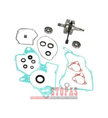 WISECO PISTON CRANK W/BRG + GASKET