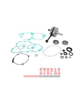 WISECO PISTON CRANK W/BRG + GASKET