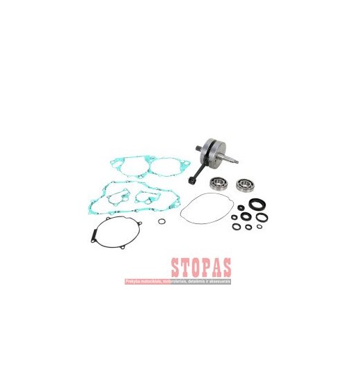 WISECO PISTON CRANK W/BRG + GASKET