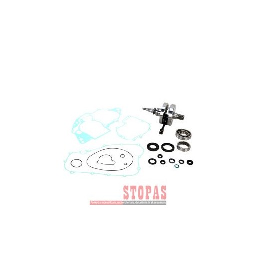 WISECO PISTON CRANK W/BRG + GASKET