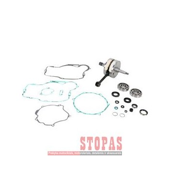 WISECO PISTON CRANK W/BRG + GASKET