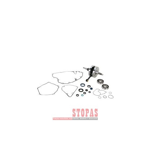 WISECO PISTON CRANK W/BRG + GASKET