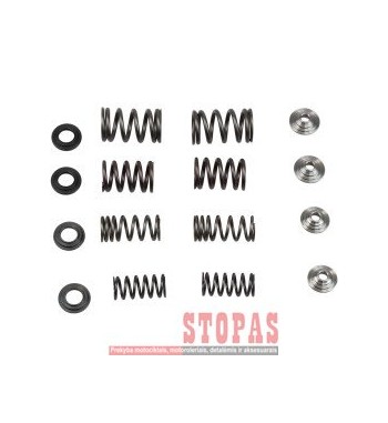 KIBBLEWHITE SPRING KIT RACING TITANIUM RETAINER