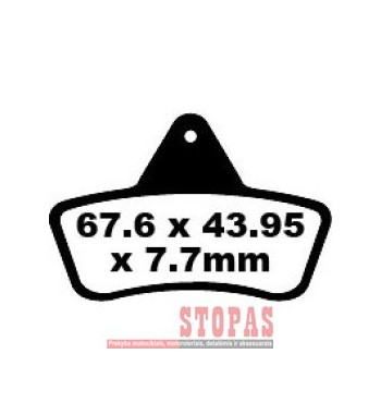 EBC STABDŽIŲ KALADĖLĖS ARCTIC CAT