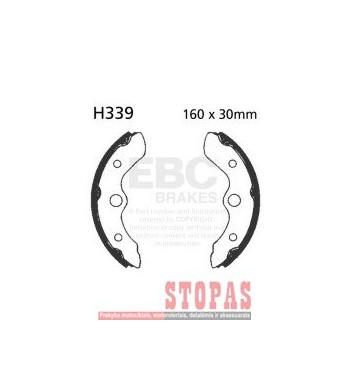 EBC STABDŽIŲ KALADĖLĖS HONDA  TRX 250