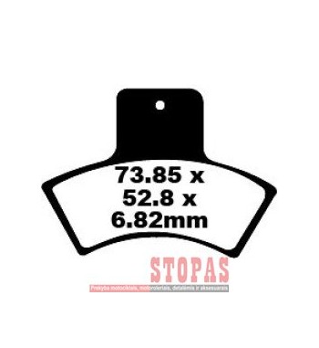 EBC STABDŽIŲ KALADĖLĖS POLARIS