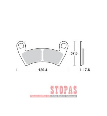 MOTO-MASTER STAPDŽIŲ KALADĖLĖS 