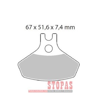 MOTO-MASTER STAPDŽIŲ KALADĖLĖS CAN AM (BRP)