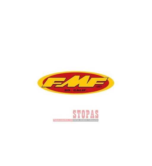 FMF Oval Promotion Sticker 12,7 cm (5")