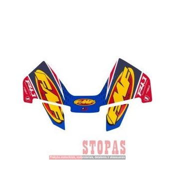 FMF DECAL REPLACEMENT FACTORY 4.1 RCT CRF DUAL CAN WRAP LOGO