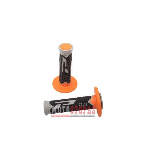 PRO GRIP Rankenėlės GRAY/ORANGE/BLACK