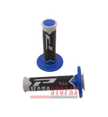 PRO GRIP Rankenėlės GREY/BLUE/BLACK