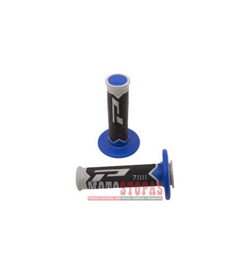 PRO GRIP Rankenėlės GREY/BLUE/BLACK