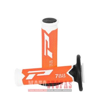 PRO GRIP Rankenėlės WHITE/BLACK/FLUO ORANGE