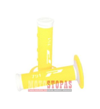 PRO GRIP Rankenėlės WHITE/FLUO YELLOW