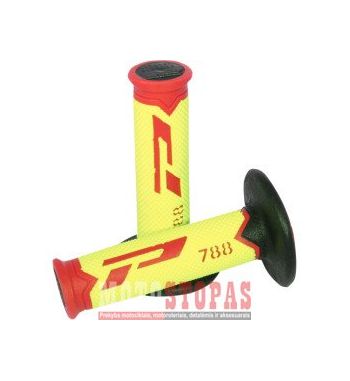 PRO GRIP Rankenėlės RED/FLUO YELLOW/BLACK