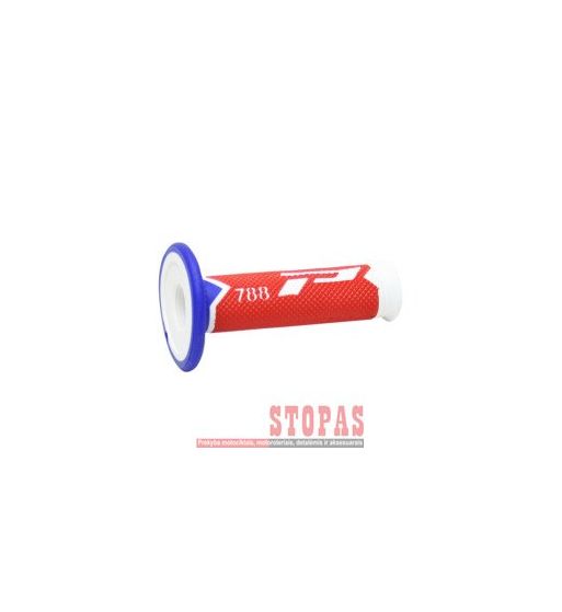 PRO GRIP Rankenėlės WHITE/RED/BLUE
