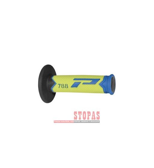 PRO GRIP Rankenėlės BLUE/FLUO YELLOW/BLACK
