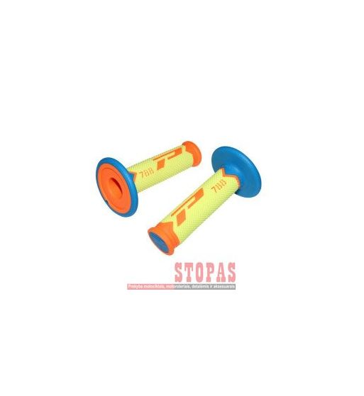 PRO GRIP Rankenėlės ORANGE/FLUO YELLOW/LIGHT BLUE