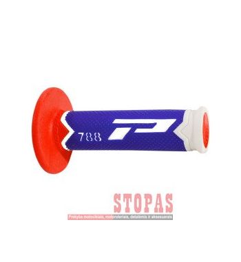 PRO GRIP Rankenėlės WHITE/BLUE/RED