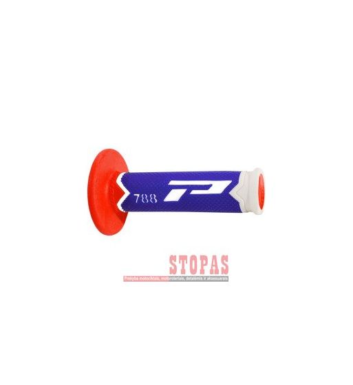 PRO GRIP Rankenėlės WHITE/BLUE/RED