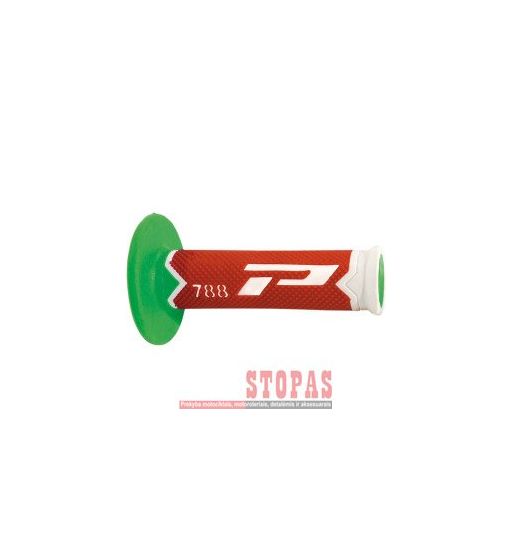 PRO GRIP Rankenėlės WHITE/RED/GREEN