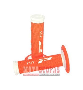 PRO GRIP Rankenėlės  WHITE/FLUO ORANGE