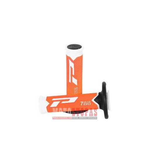 PRO GRIP Rankenėlės WHITE/BLACK/FLUO ORANGE