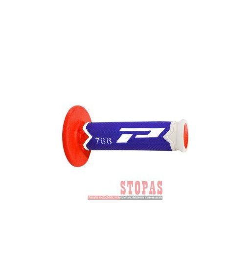PRO GRIP Rankenėlės WHITE/BLUE/RED