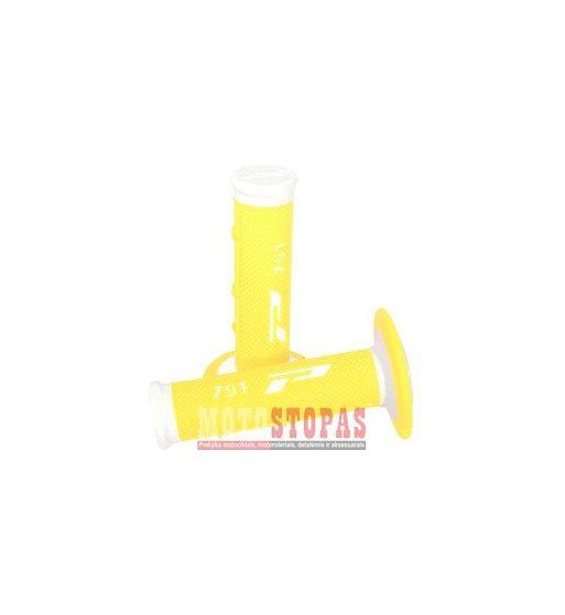 PRO GRIP Rankenėlės WHITE/FLUO YELLOW