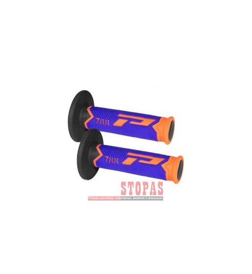 PRO GRIP Rankenėlės ORANGE/BLUE/BLACK