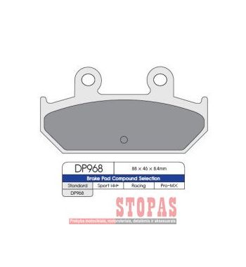 DP BRAKES STABDŽIŲ KALADĖLĖS SUZUKI