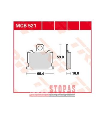 TRW Lucas  STABDŽIŲ KALADĖLĖS YAMAHA
