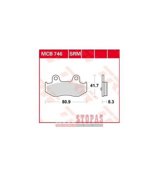 TRW Lucas  STABDŽIŲ KALADĖLĖS VESPA