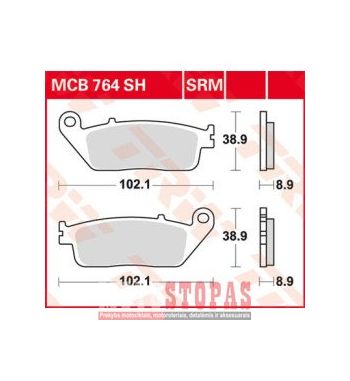 TRW Lucas  STABDŽIŲ KALADĖLĖS HONDA