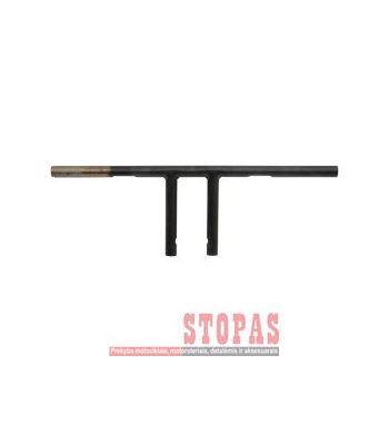 DRAG SPECIALTIES Vairas Black| Flat