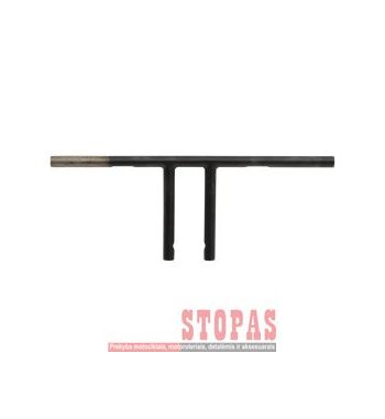 DRAG SPECIALTIES Vairas Black| Flat