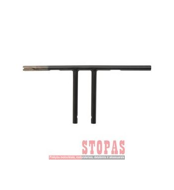 DRAG SPECIALTIES Vairas Black| Flat