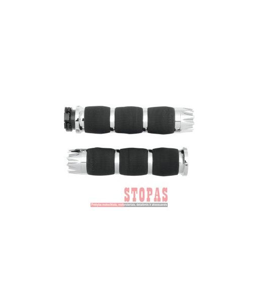 AVON GRIPS RANKENĖLĖS Black| Chrome