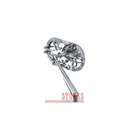 ARLEN NESS Veidrodėlis Anodized Black| Chrome