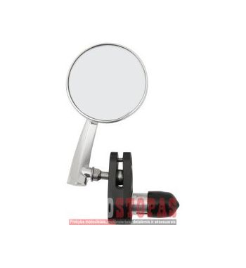 EMGO Veidrodėlis Black| Polished Chrome