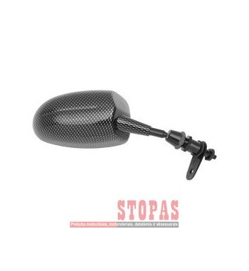 PARTS UNLIMITED Veidrodėlis Black