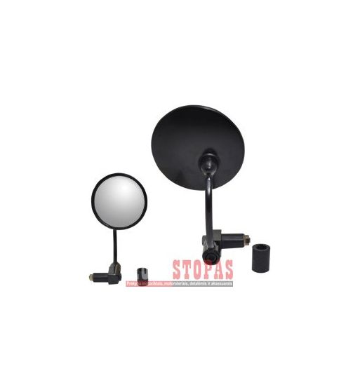 PARTS UNLIMITED Veidrodėlis Black