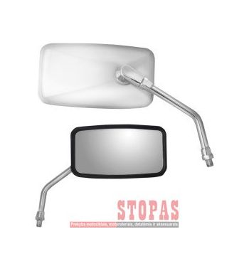 PARTS UNLIMITED Veidrodėlis Silver