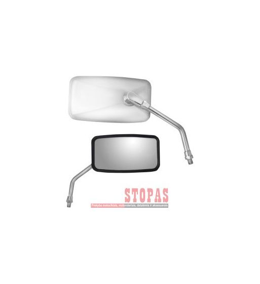 PARTS UNLIMITED Veidrodėlis Silver