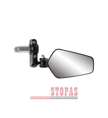 PARTS UNLIMITED Veidrodėlis Black